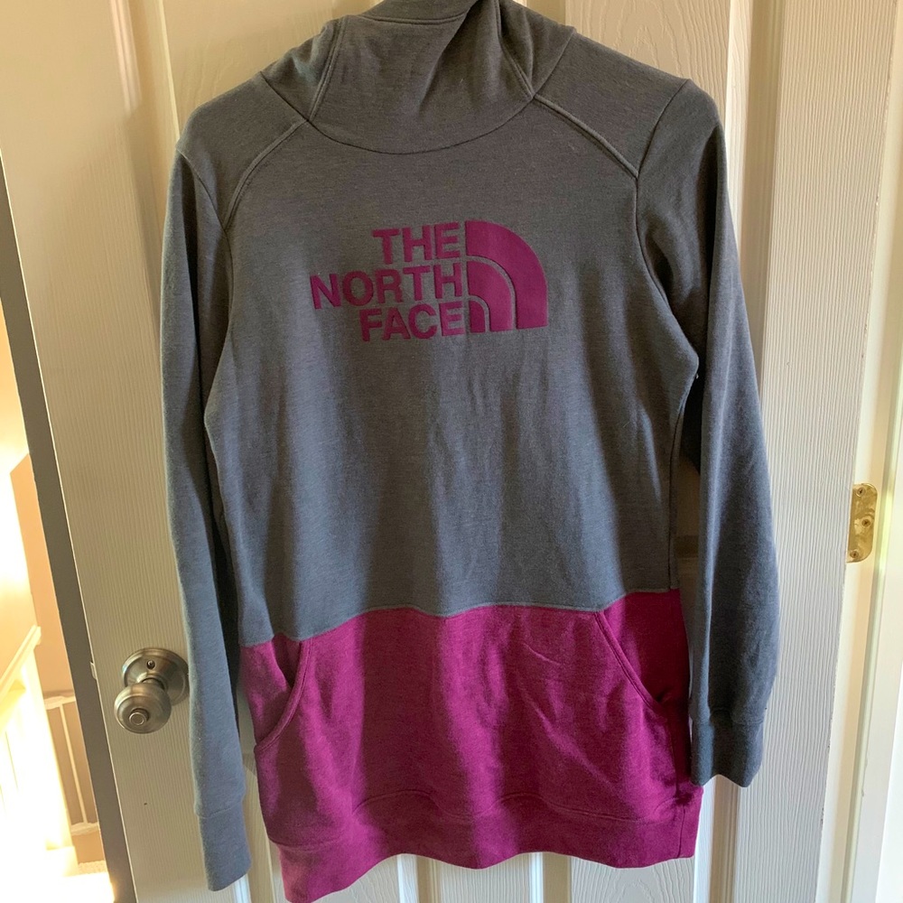 North Face cowl neck hoodie